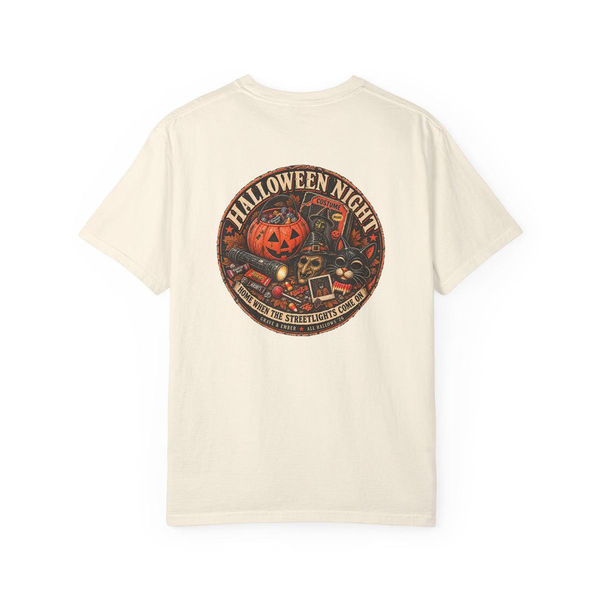 Halloween Night – Vintage Halloween Graphic Tee-9