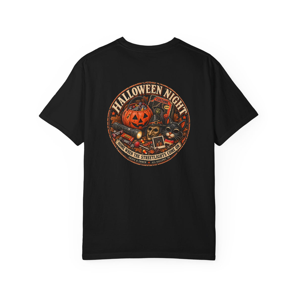 Halloween Night – Vintage Halloween Graphic Tee-13