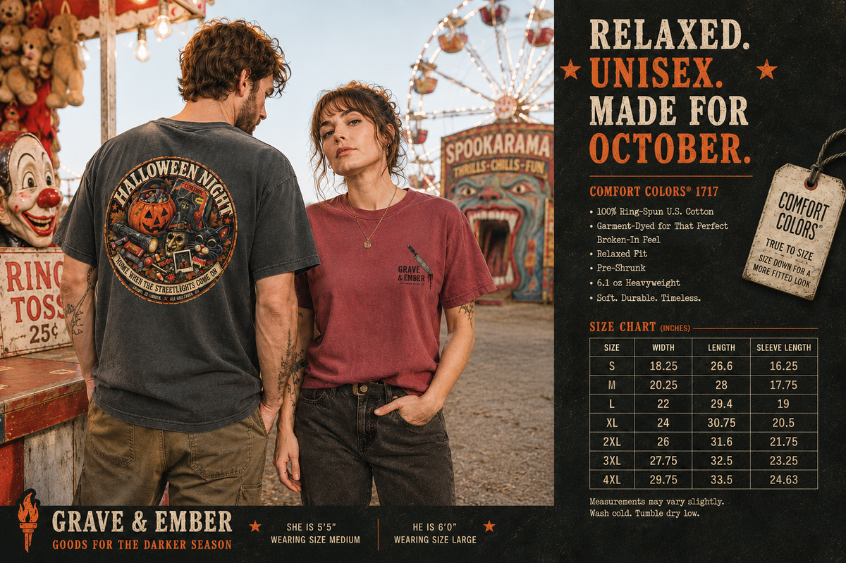 Halloween Night – Vintage Halloween Graphic Tee-5