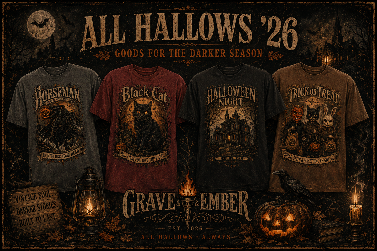 The Horseman – Vintage Headless Horseman Graphic Tee-6
