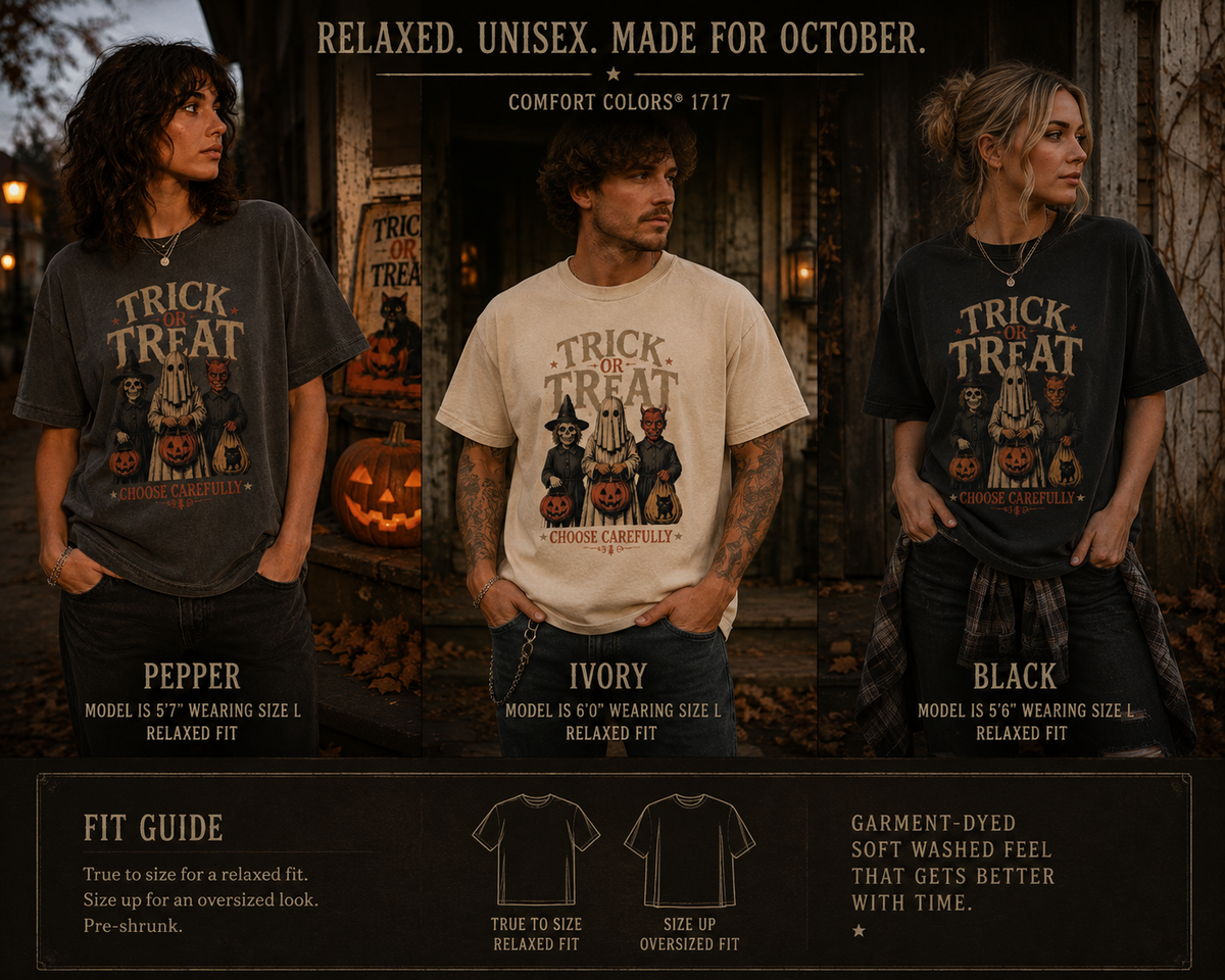 Trick or Treat – Vintage Halloween Graphic Tee