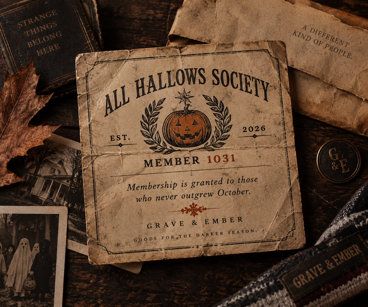 All Hallows Society – Halloween Crewneck Sweatshirt-10