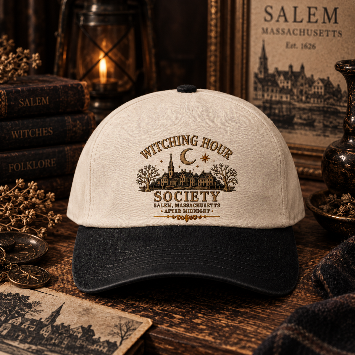 Witching Hour Society – Embroidered Snapback Hat