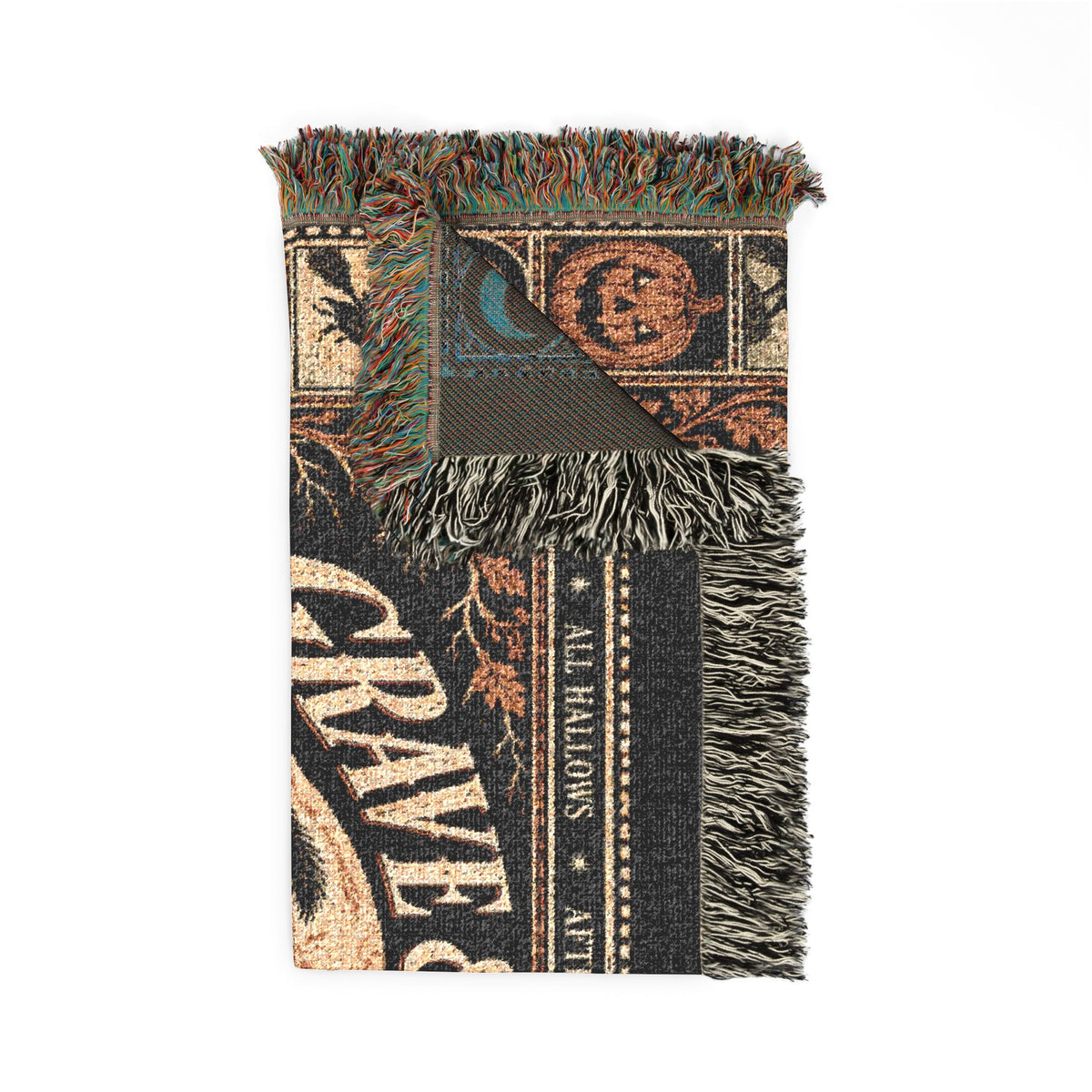 The Darker Season – Woven Halloween Tapestry Throw