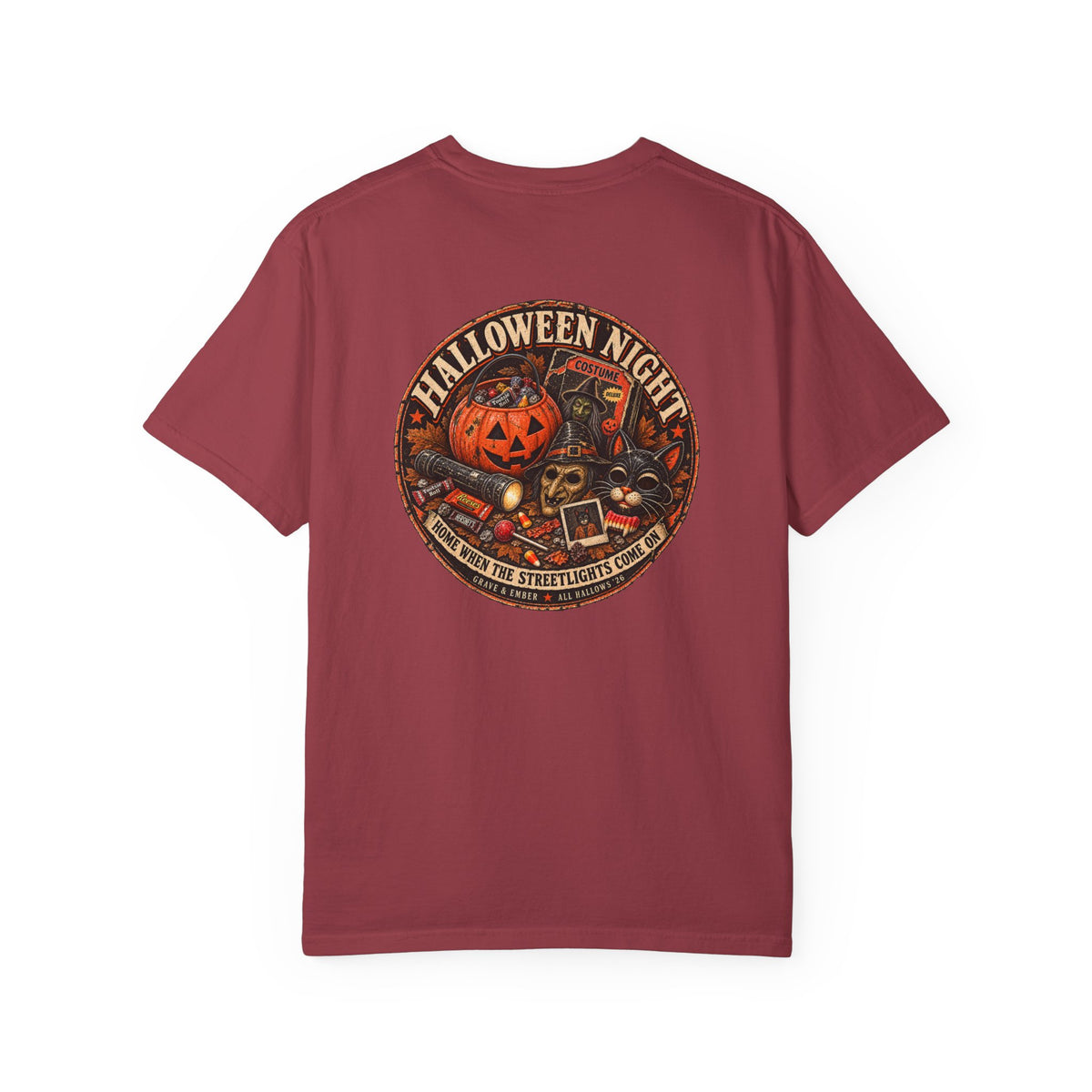 Halloween Night – Vintage Halloween Graphic Tee-7